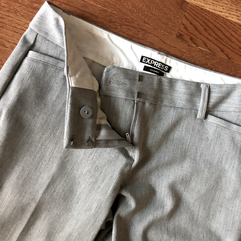 Grey dress pants